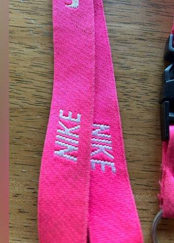 Nike lanyard pink