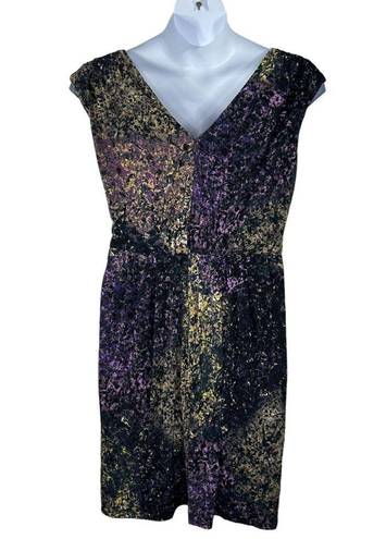 Black Label Saks Fifth Ave  Faux Wrap Dress size 14