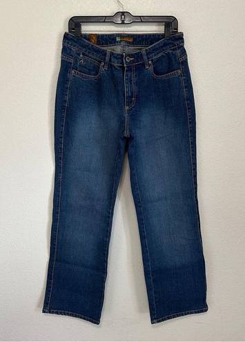 Aura  WU0341B Women at Wrangler Dark Wash Denim Jeans Size 10 P