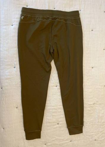 Zyia  Active Unwind Joggers Sweatpants in Olive Green Size XL