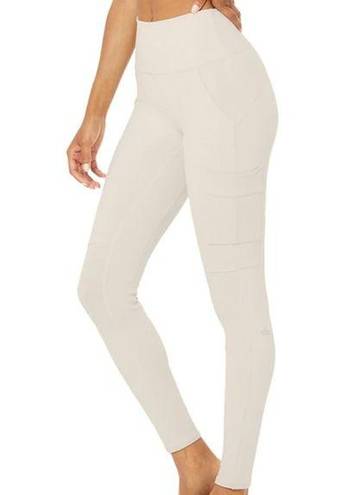 Alo Yoga cream high waisted cargo leggings Size XXS 85 From