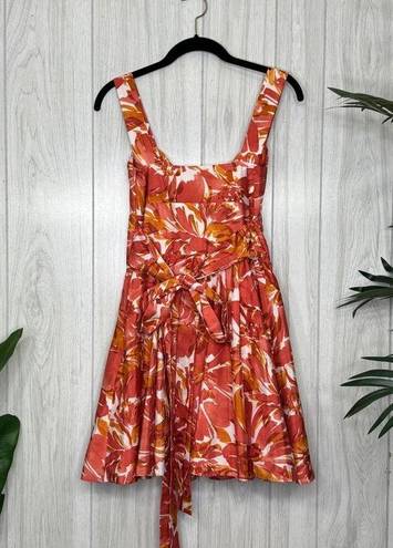 Alexis  Ilda Dress Floral Print Sweetheart Neckline size S Small