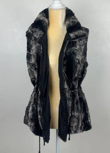 Gallery Reversible Faux Fur Vest