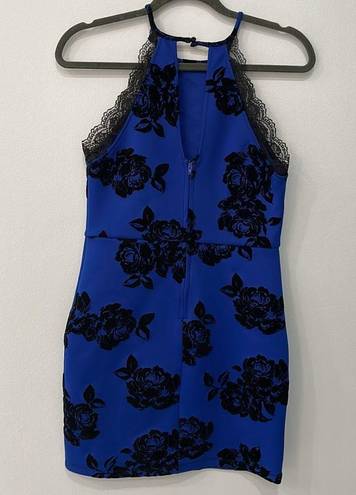 Trixxi Blue Women Dress Sleeveless Size M Cocktail dress