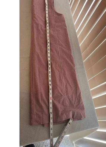 W By Worth  PINK CHECKED SHIFT DRESS WOMENS SIZE 6