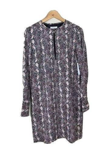 Equipment  Snake Print Bonnie Dress Shift