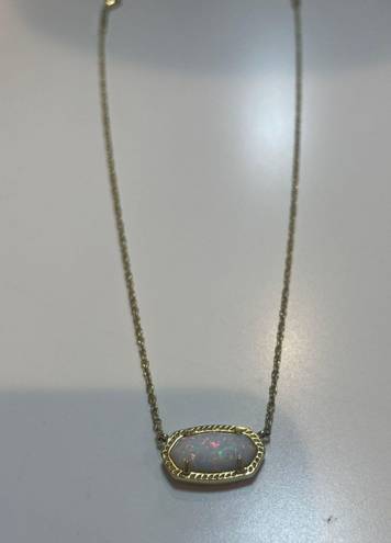 Kendra Scott Elise Necklace White Opal