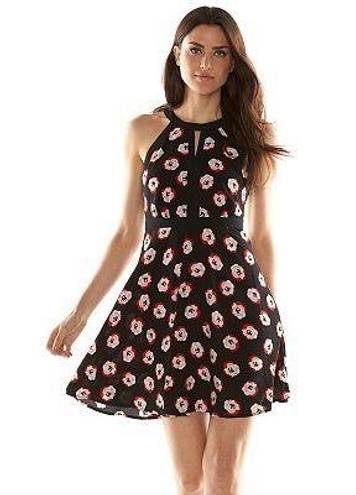 Elle Floral A-Line Dress Size 10