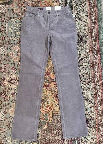 St. John’s Bay NWT  Secretly Slender Gray Corduroy Pants