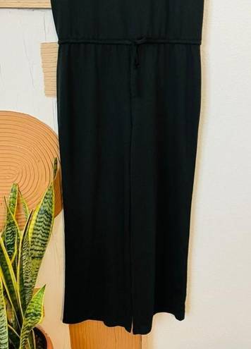 One Piece Muk Luks Black Super Soft Weekender Flared  Jumpsuit