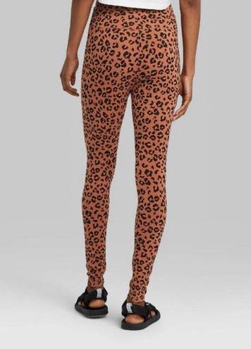 Wild Fable  Leopard Cheetah Print Leggings XL