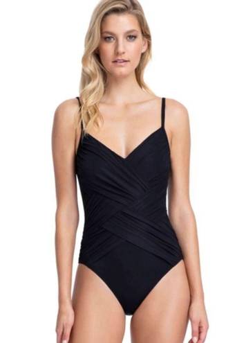 Gottex New.  black tummy control swimsuit. Normally $158. Size 10