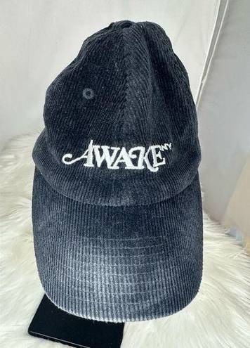 Awake  New York NYC Corduroy Midnight Blue Dad Hat Cap