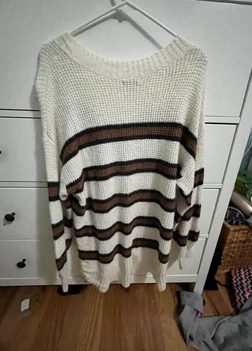 American Eagle striped Sweater