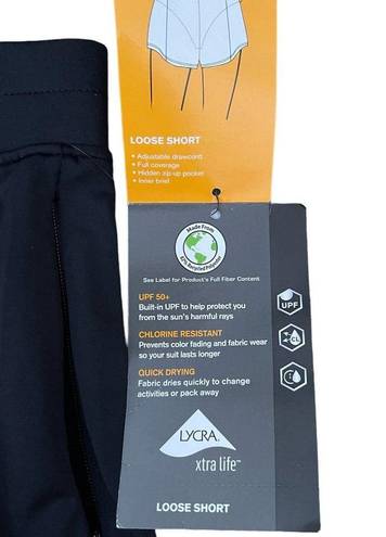 Avia NWT  Swim Short with Pocket Black L