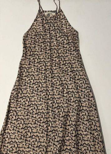 Christy Dawn  Sage Dress in Chamomile Noir Daisy floral organic cotton Small S