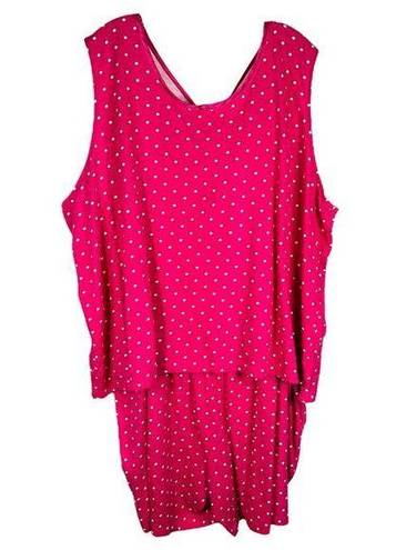 Krass&co Dreams and  Roamans Plus Size 3X Pajama Set 30W 32W Tank Top Shorts Cotton 440