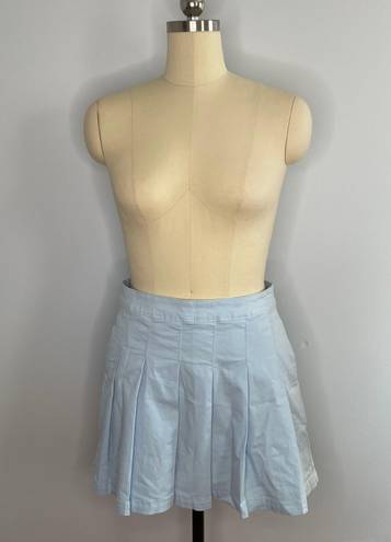 American Eagle Pleated Skater Skirt- Baby Blue- Size 10