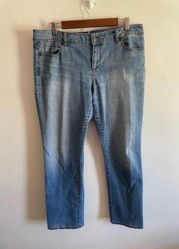 Talbots Women's  Jeans - Size 14P Signature Straight Petite GUC!