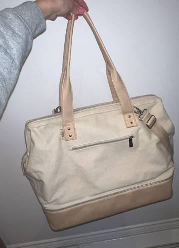 BEIS Beige Weekender Bag