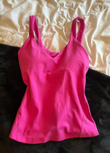 Lululemon Sonic Pink Align Tank