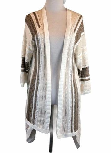 Torrid  Plus Size Striped Sweater Cardigan