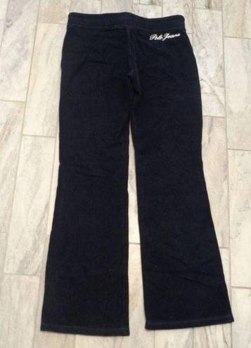 Polo NEW  Jeans Co. women's small navy fleece lined sweatpants MSRP $75