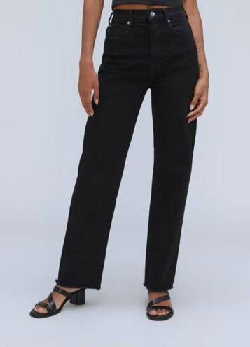 Everlane NWT  The Way High Jeans Coal Black Size 30 Crop