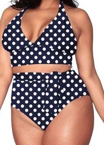 Boutique Plus Size High Waisted Tummy
Control Swimwear Swimsuit Full
Coverage 2X