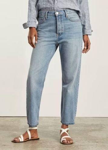 Everlane  The Summer Slouch Straight Leg Button Fly Relaxed Fit Denim Jeans