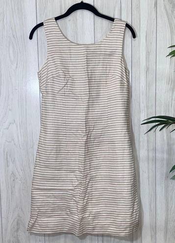 Chateau NEW HiHo Ginnie Shift Dress  Gray Horizontal Stripe XS Extra Small NWT