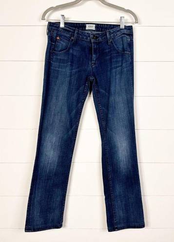 Hudson  Signature Bootcut Dark Blue Wash Denim Jeans Size 27
