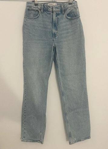 Abercrombie & Fitch 90s straight ultra high rise jean