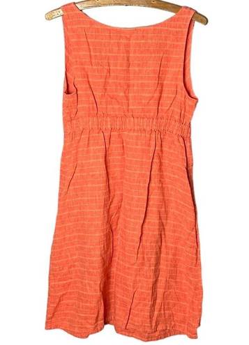 Patagonia  Women’s Island Hemp Crossover Faux Wrap Sleeveless Dress Size 4