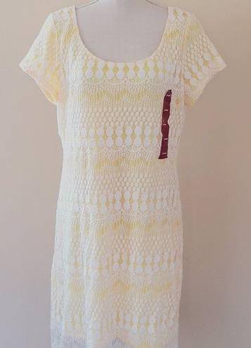 Tiana B . Lace sheath dress size xl
