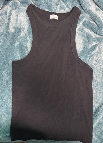 West of Melrose Black Tank Top