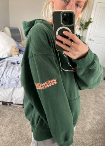 Miami University Of  Green Hoodie