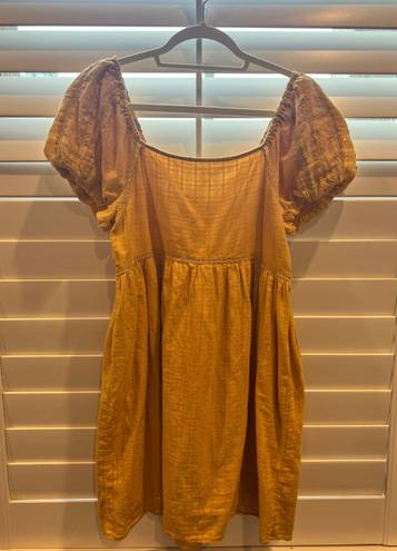 American Eagle Outfitters Yellow Dress