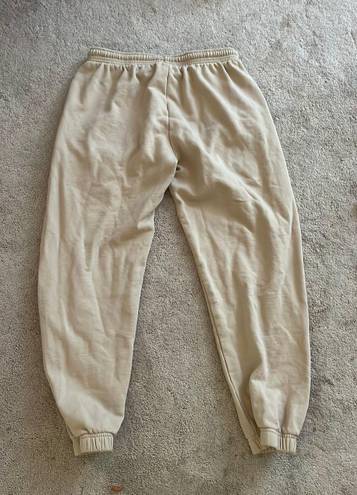 White Fox Sweatpants Size L