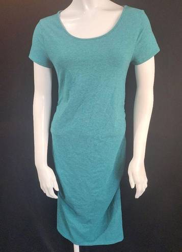 Isabel Maternity 5xHP!  Teal Short Sleeve Dress (S)