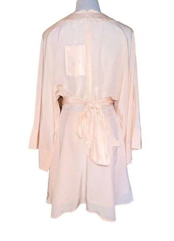 Yumi Kim $238  Tokyo Night Kimono Silk Dress in Blush Pink Women Size Small New