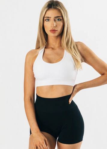 Alphalete Impact Bra in White