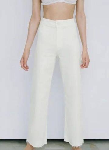 ZARA // The Marine Straight in Off-White