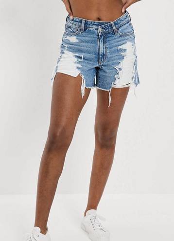 American Eagle AE Denim Highest Waist Baggy Short 