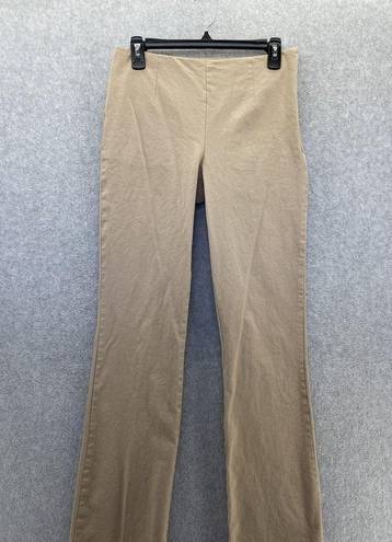 Boston Proper Women's Pants Beige Brown Size 6L Long Straight Leg Cotton blend