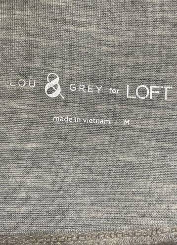 Lou & grey  Leggings Elastic Waistband Grey Medium