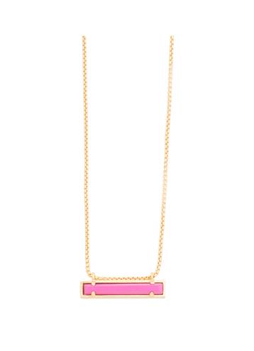 Kendra Scott gold Magenta Leanor Necklace