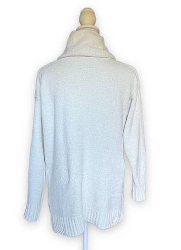 FOR THE REPUBLIC  Cowl Neck Cream Sweater- Size M