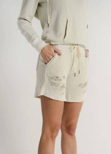 n:philanthropy NWT  Coco Beigr Distressed Women XS Casual Shorts MSRP:$138