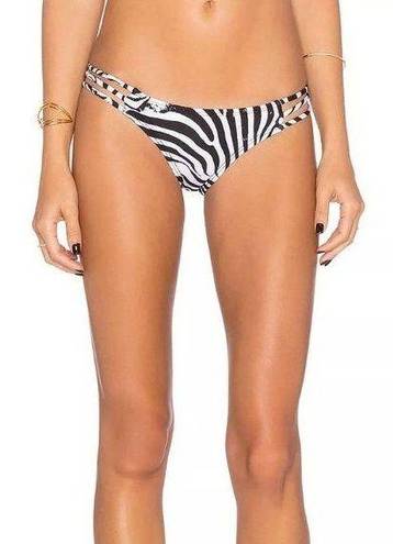 PilyQ  NWT African Rays- Strappy Full swim bottoms size M